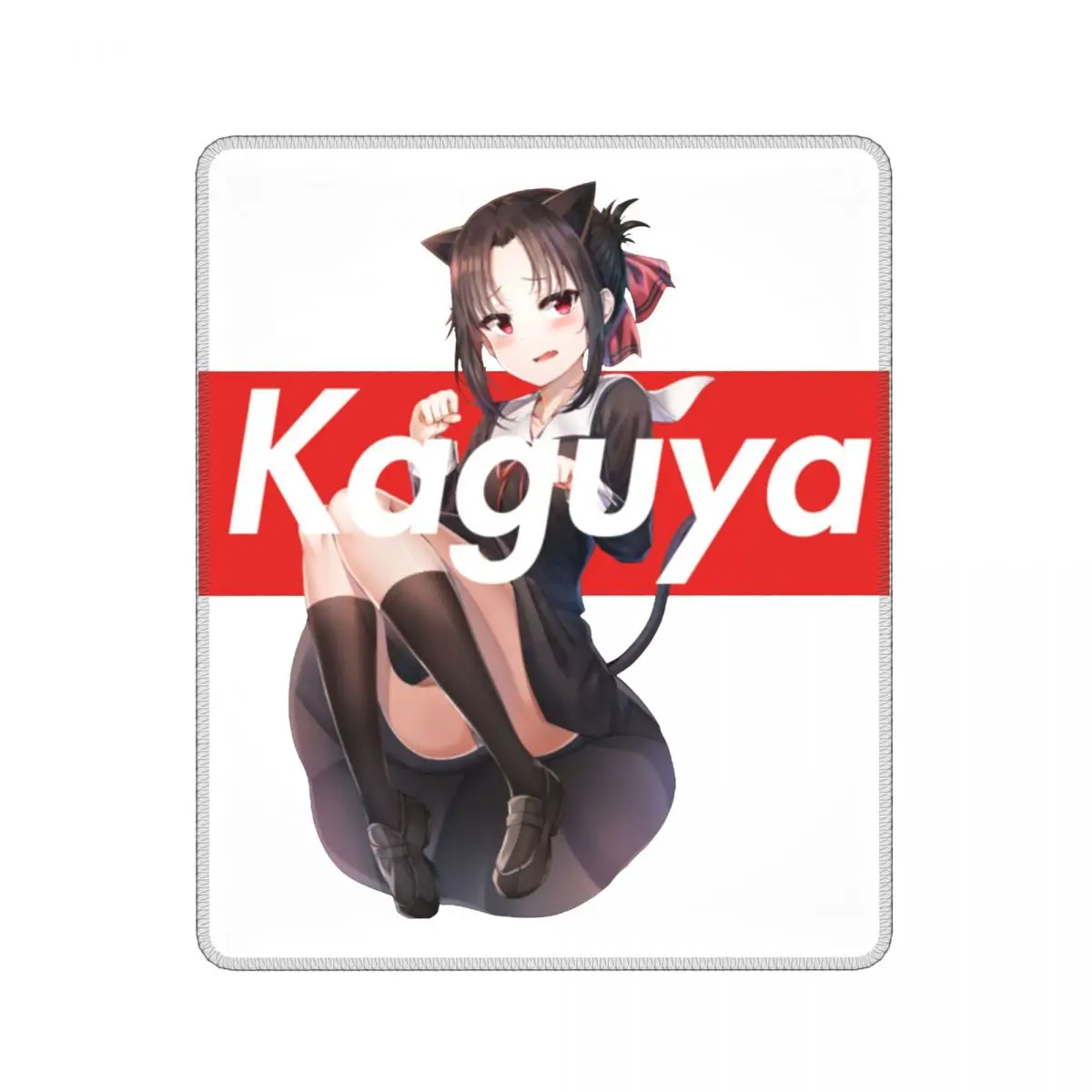 

Коврик для мыши Kaguya-sama Love Is War Kaguya-sama Zunousen Shinomiya, противоскользящий Настольный коврик из натурального каучука, коврик для офиса и дома