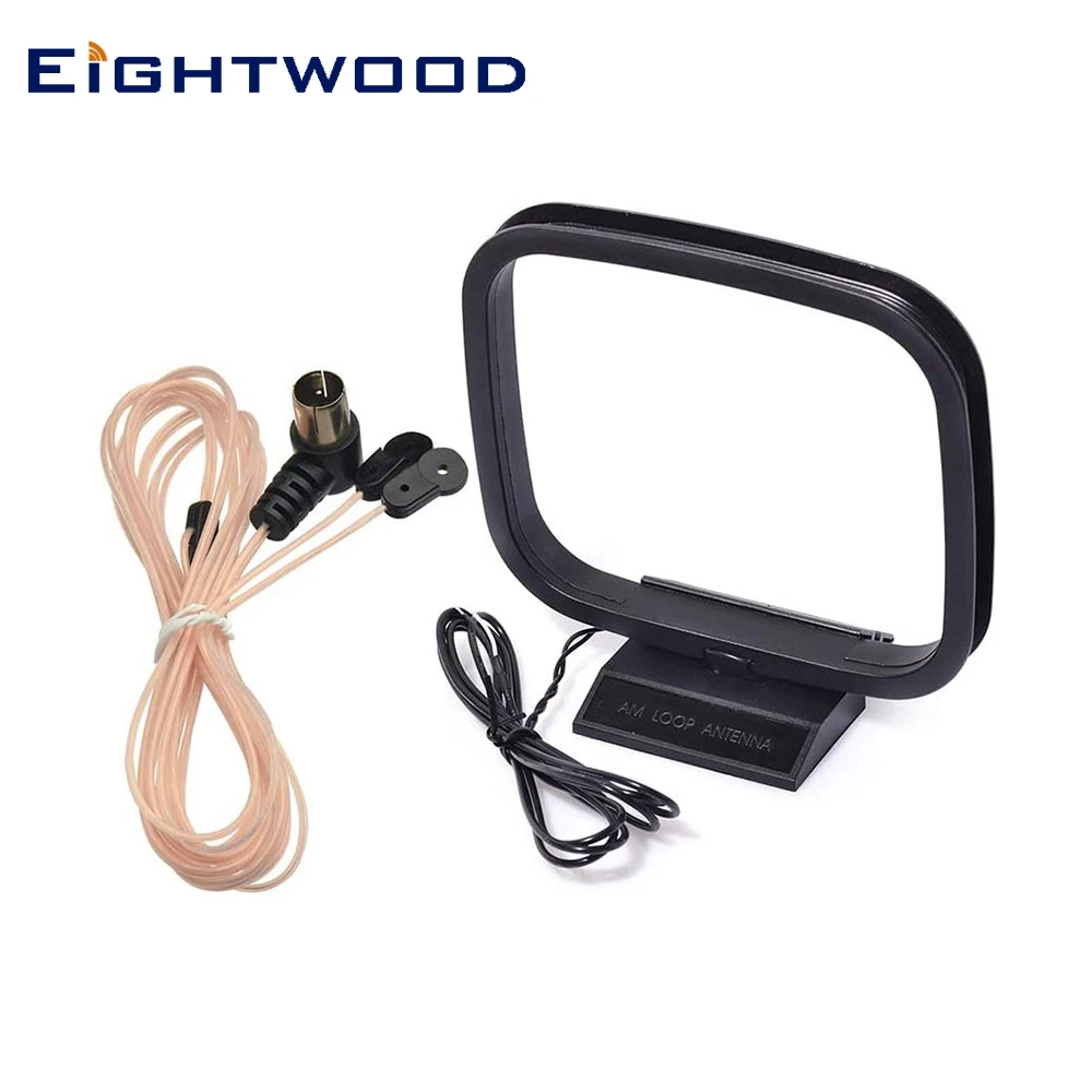 

Eightwood FM Radio Antenna+AM Loop Antenna for Denon Pioneer Onkyo Yamaha Marantz AV Audio Vedio Home Theater Receiver Tuner