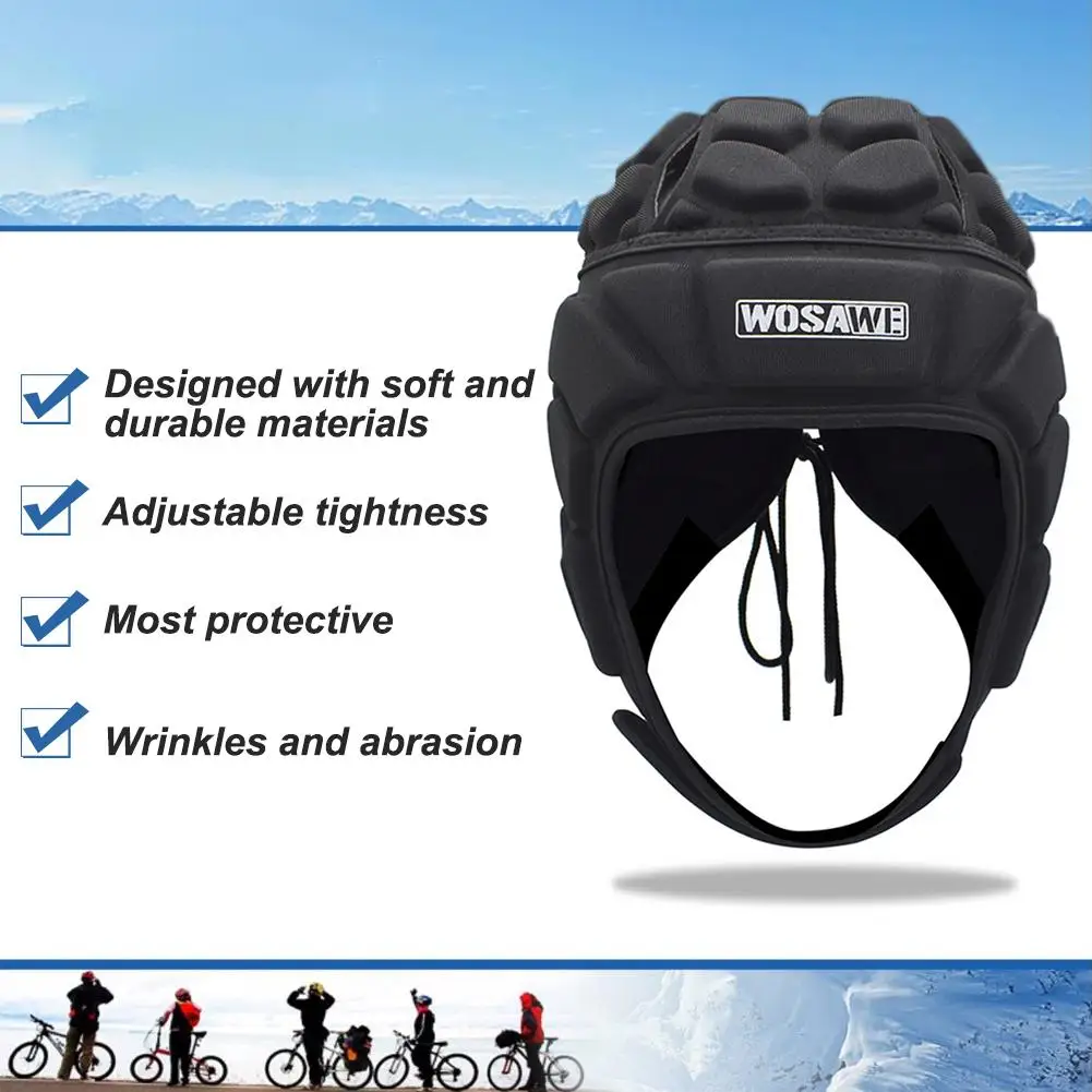 Горячая распродажа футбол бейсбол шлем вратаря спорт регби скребок для головы