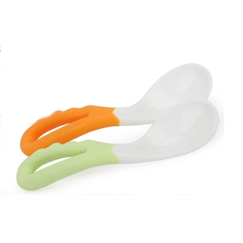 Ложки силиконовые для младенцев и детей 2 шт. | Дом сад