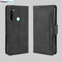 wallet cases for xiaomi redmi note 8 case magnetic closure book flip cover for redmi 8 pro leather card photo holder phone bags