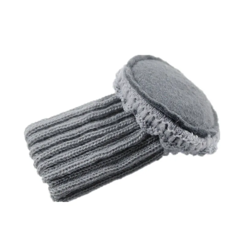 Чехлы для ножек стула нескользящие носки вязаные стола Твердый чехол Защита пола