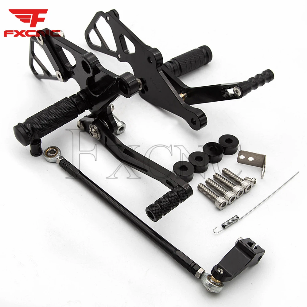 

For YAMAHA XSR700 2015-2018 17 16 Motorcycle Rearset Footrest Footpeg Adjustable Aluminum Rear Set Footrest Foot Peg