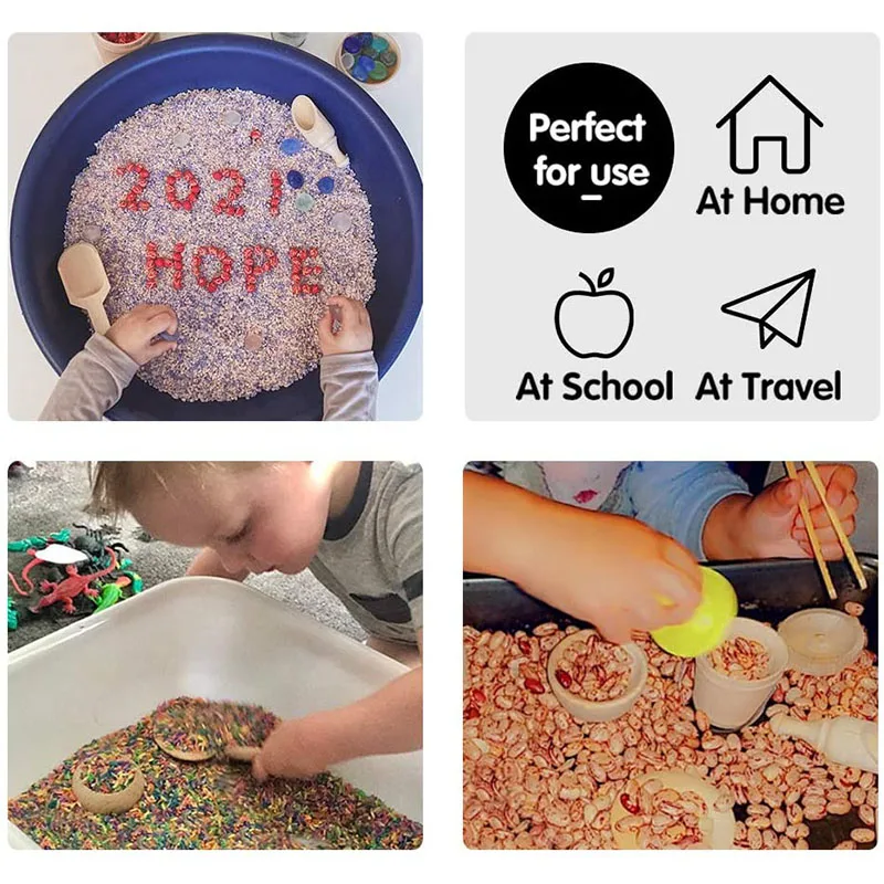 Деревянный детский игровой домик Монтессори игрушки моторные навыки Обучающие