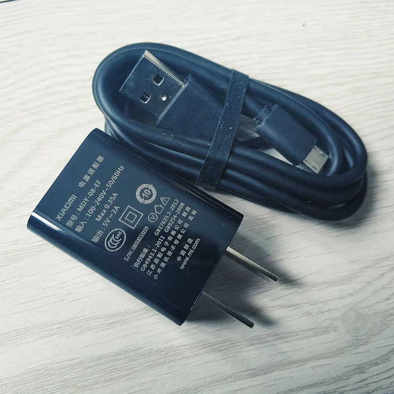 US Charger And Cable XIAOMI зарядное устройство EU/US/UK штекер 5V2A Xiaomi Redmi 6 pro 5 5Plus зарядное устройство Micro USB кабель для Xiaomi Redmi 7A 4X 5A Note 4X4 4A 5 5A - Цвет: US Charger And Cable