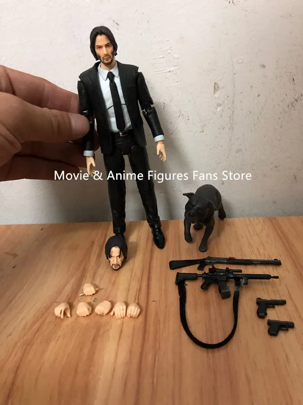 15 см новый тип Mafex 085 Джон фитиль глава 2 экшн-фигурка Коллекционная модель игрушка