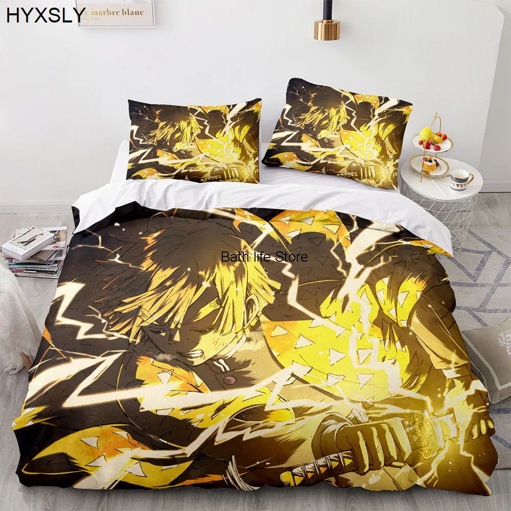 Комплект постельного белья с изображением рассекающего демонов одеяло Nezuko Kamado