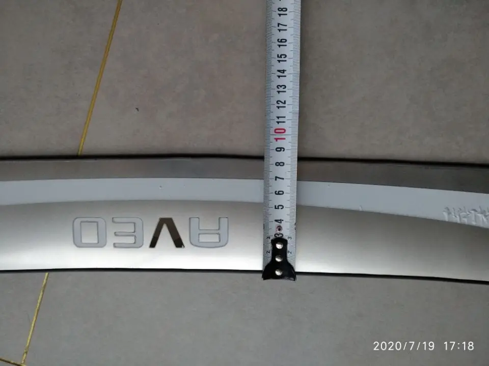 Высокое качество нержавеющей стали задней панели подоконника Задний бампер