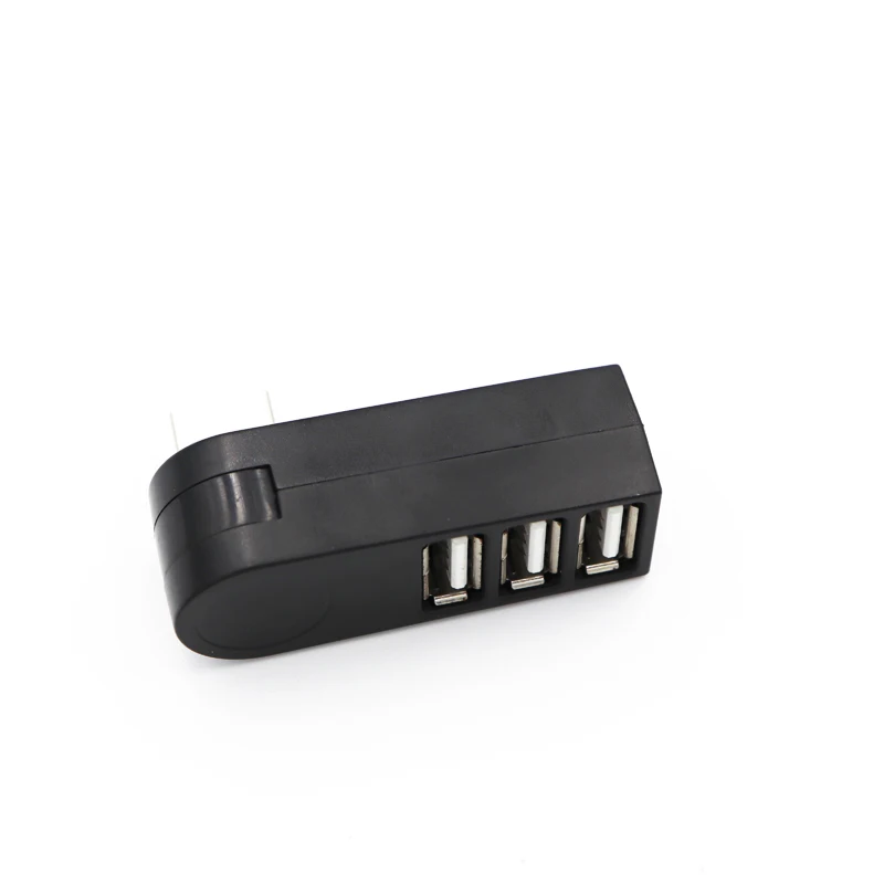 Вращающийся 3 портовый usb концентратор 2 0 мини мультиusb разветвитель адаптер