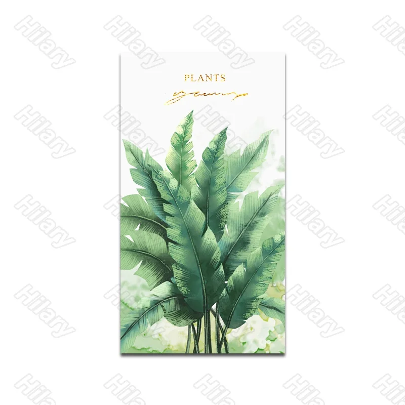 

Poster Beauty Plants Leaves Canvas Painting Posters Wall Art Home Decoration for Living Room and Bedroom Frameless Style 1Pcs