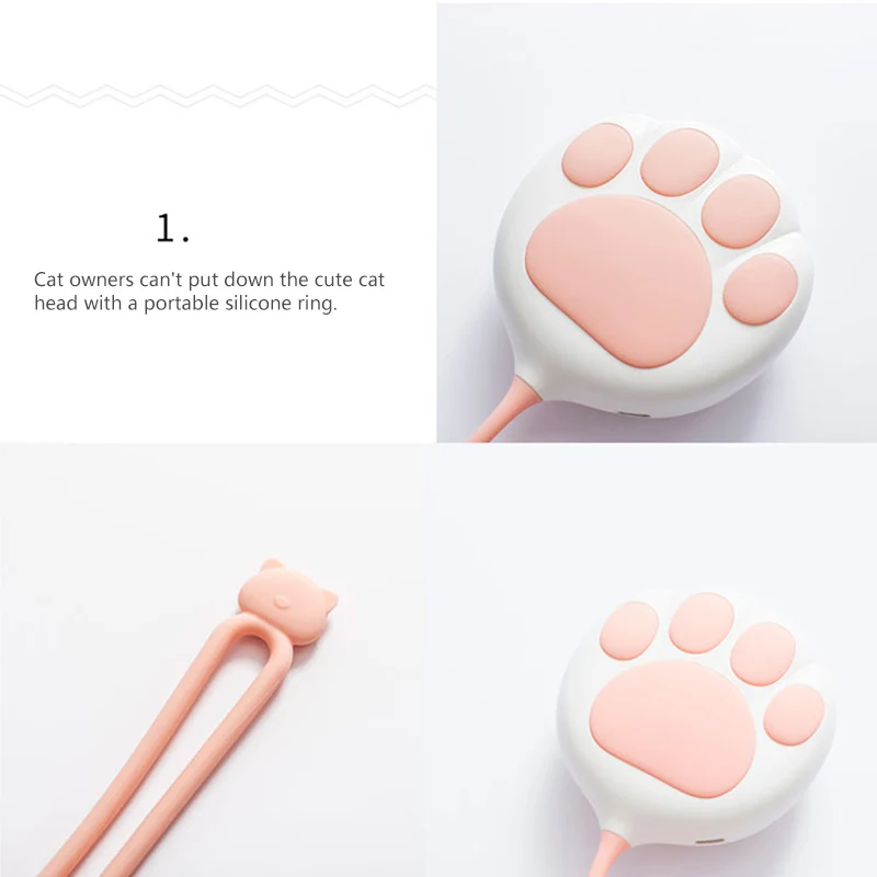 Милый обогреватель для рук в виде кошачьей лапы зимний портативный