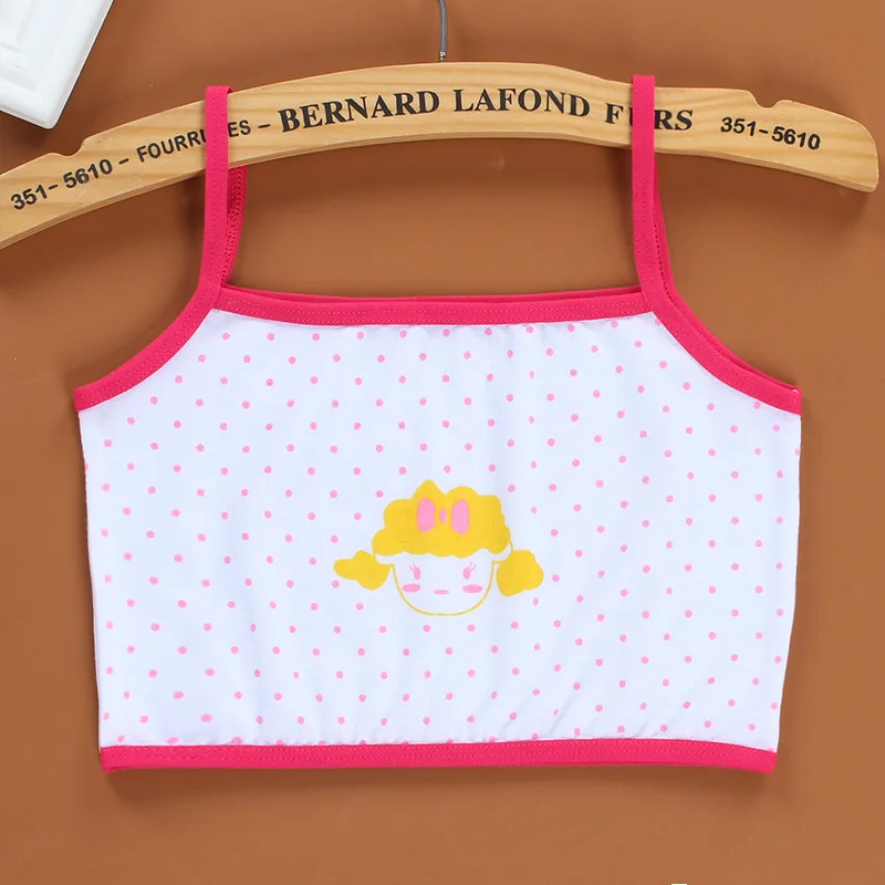 3 шт. детское нижнее белье жилет хлопковое с рисунком для девочек одежда