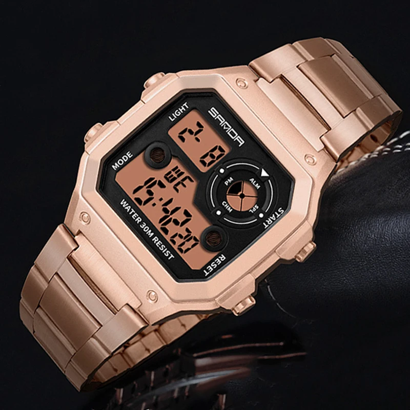 Новые спортивные мужские часы SANDA Лидирующий бренд Роскошные военные кварцевые