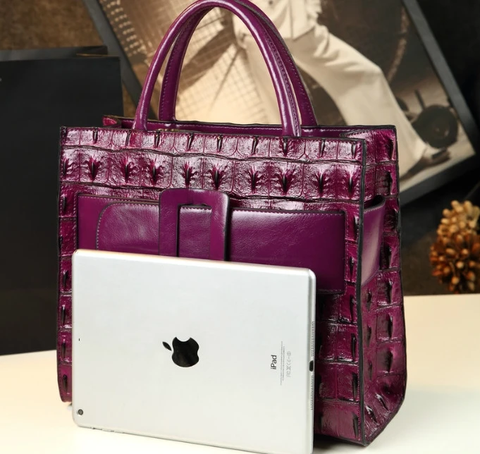 

ICEV fashion designer handbag high quality split leather women's shoulder bags famous brands ladies office clutch top handle bag