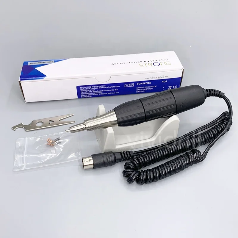 

strong 102 35000 rpm professional electric nail drill micromotor handpiece