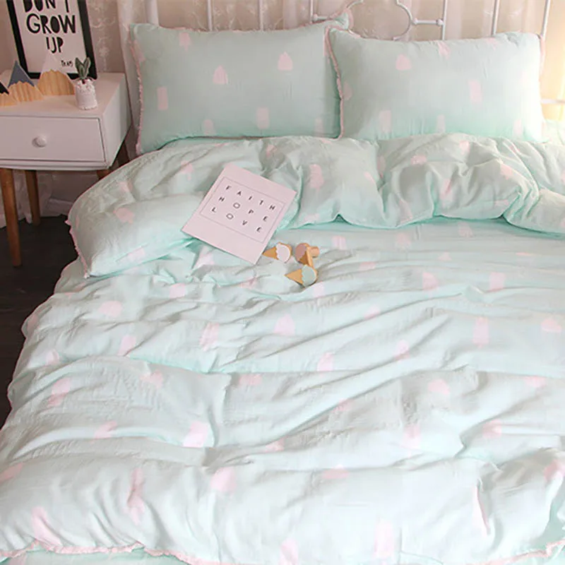 Комплект постельного белья для детей детская кроватка 3 шт./компл. хлопковая