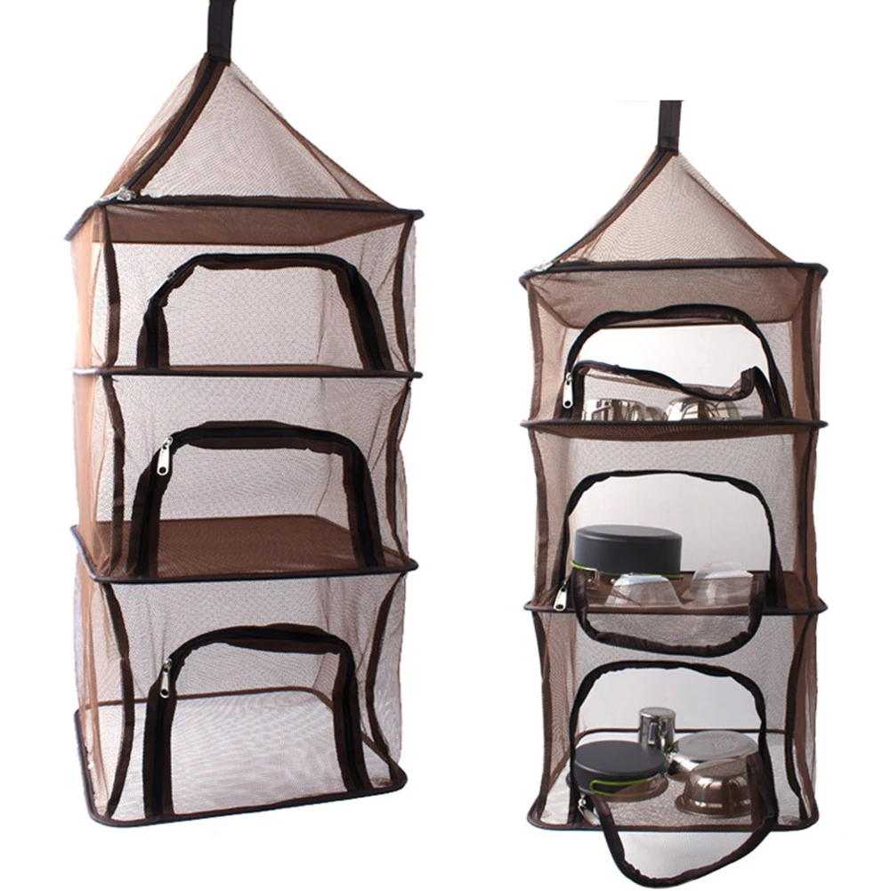 Лидер продаж уличная подвесная клетка сушилка для рыбы посуда Сухая Сетка еды