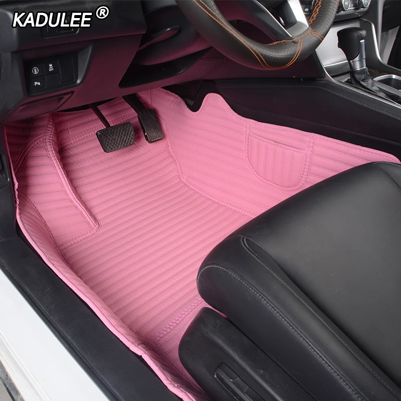 KADULEE пользовательский кожаный автомобильный коврик для Subaru Impreza XV BRZ Forester Outback Legacy автомобильный левый руль ножные коврики