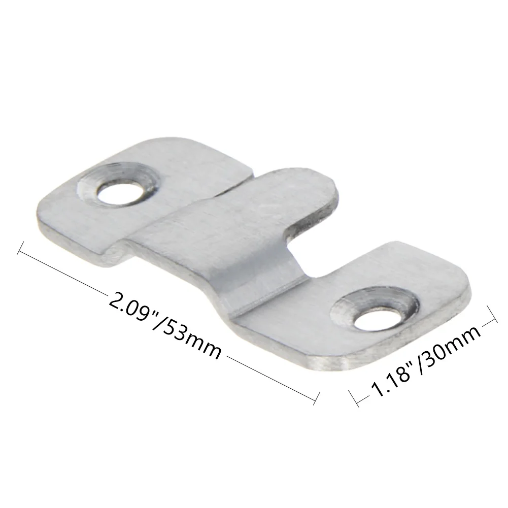 2/5/10/20/30 шт для задней панели, крючки, станок и Нержавеющая сталь большой/маленький Одна деталь/железо Одна деталь горный застежка 53x3 0 мм/43x19 мм фурнитура