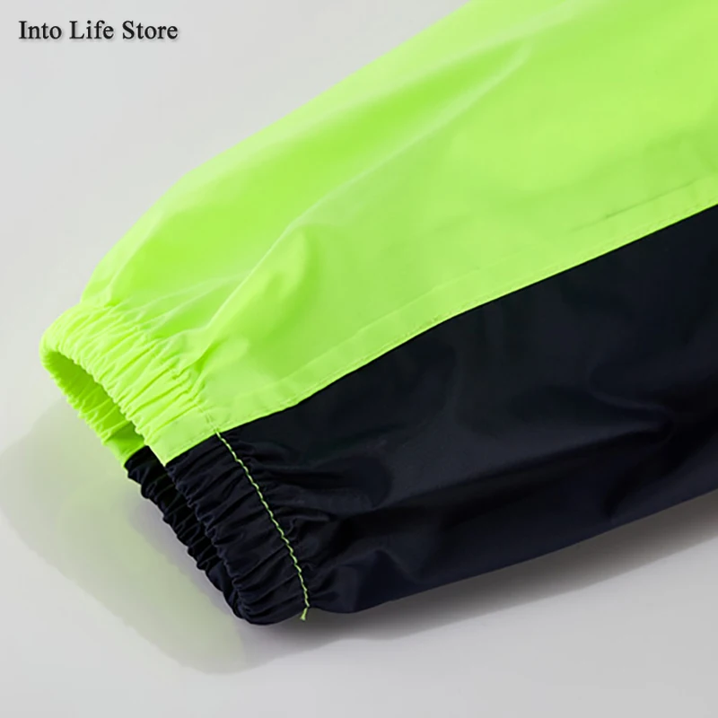 

Motorcycle Raincoat Men's Cloak Split Rain Pants Clothing Waterproof Rain Jacket Men Camping Rainwear Poncho Hiking Gift Ideas