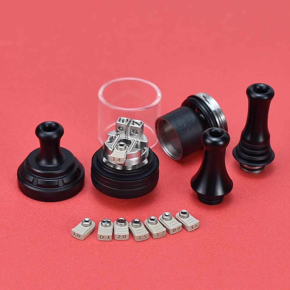 

Coolvape Berserker Mini V2 MTL RTA 22MM Top fill Atomizer With 7pc Extra AFC insert 2ml/2.5ml 316SS Single Coil Rebuildable Tank