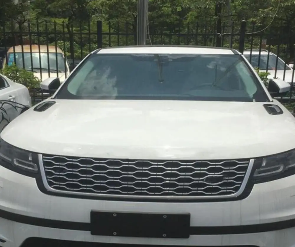 Для Range Rover Velar 2017 2018 автомобильные аксессуары ABS хромированный капот