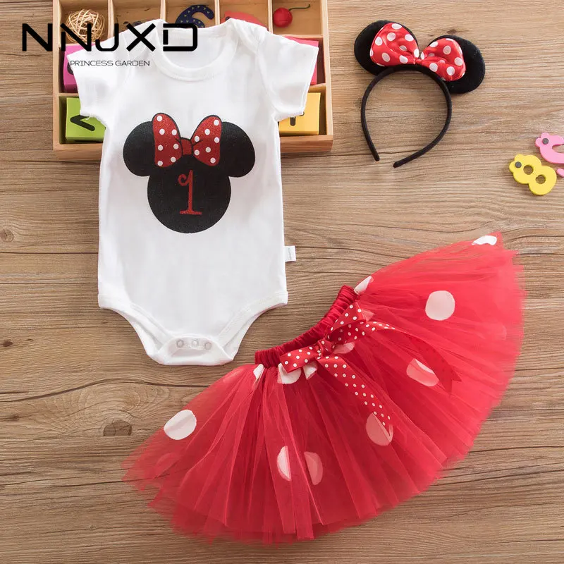 Одежда для новорожденных девочек 1 е платье на крестины малышей одежда первый