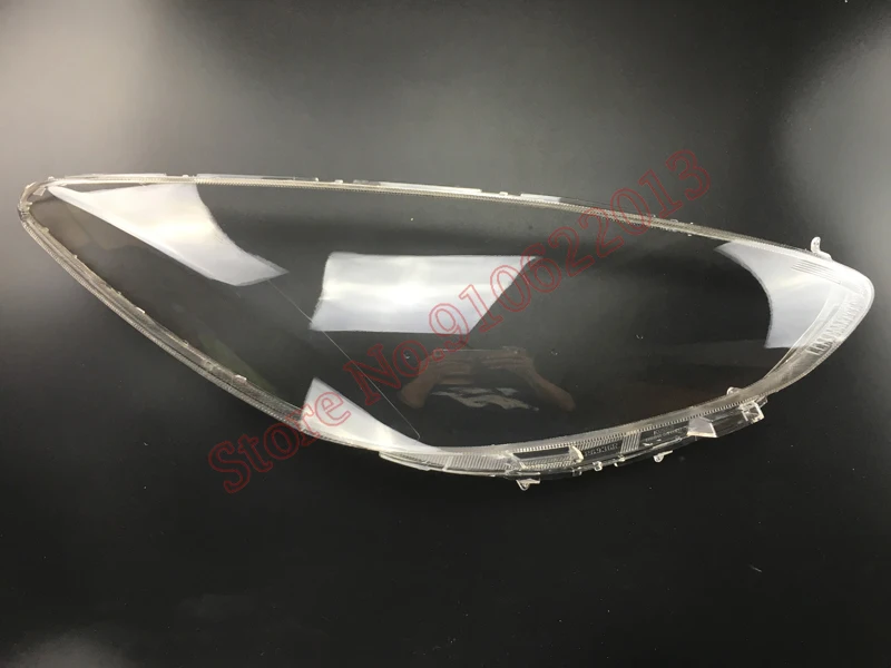 

Car Glass Head Light Lampshade Lamp Shell 2007-2012 Case Transparent Lens Front Headlight Cover Replacement For Mazda 2