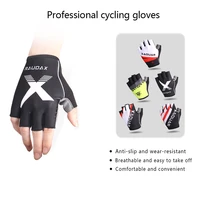 cycling anti slip anti sweat men women half finger gloves breathable anti shock sports gloves bike bicycle motorcycle glove