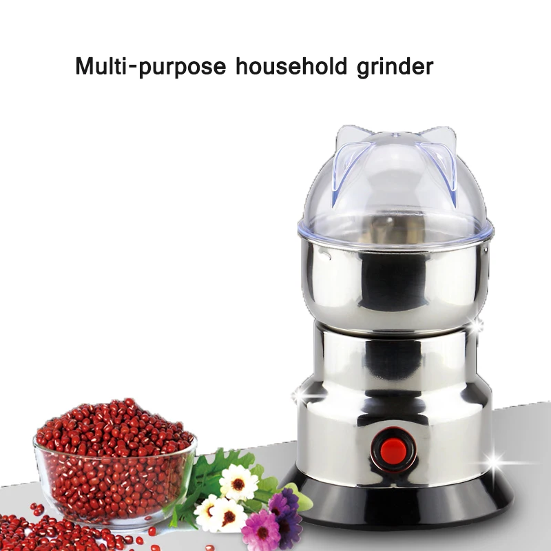 

Electric Stainless Steel Grinder Chinese Medicinal Materials / Whole Grains / Coffee Bean Grinder Pet Food Grinding