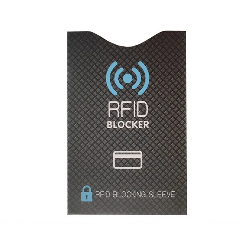 

5Pcs Anti Theft for RFID Credit Card Protector Blocking Cardholder Sleeve Skin Case Covers Protection Bank Card Case