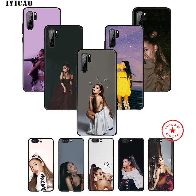 IYICAO Ариана Гранде мягкий чехол для Huawei P30 P20 P10 P9 P8 2017 2016 2015 P Smart Z Plus 2019 Mate 20 10 Lite Pro Mini