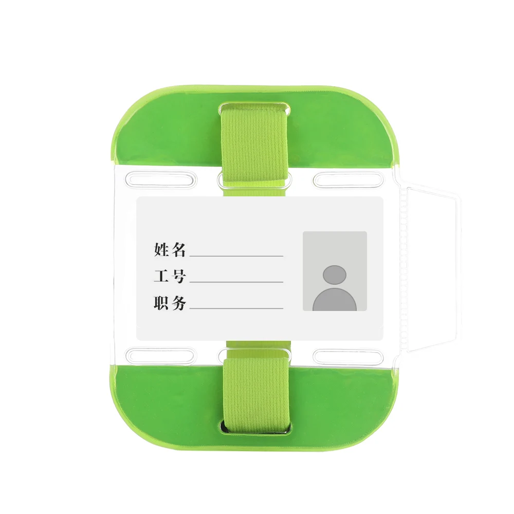 Универсальный держатель для удостоверения личности 1 шт. прозрачный на руку