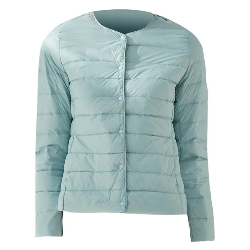 

White duck down Jacket Women Winter Ultra Light Down Jacket Women O-neck Down Coat Female Big Size Coats Warm Parkas