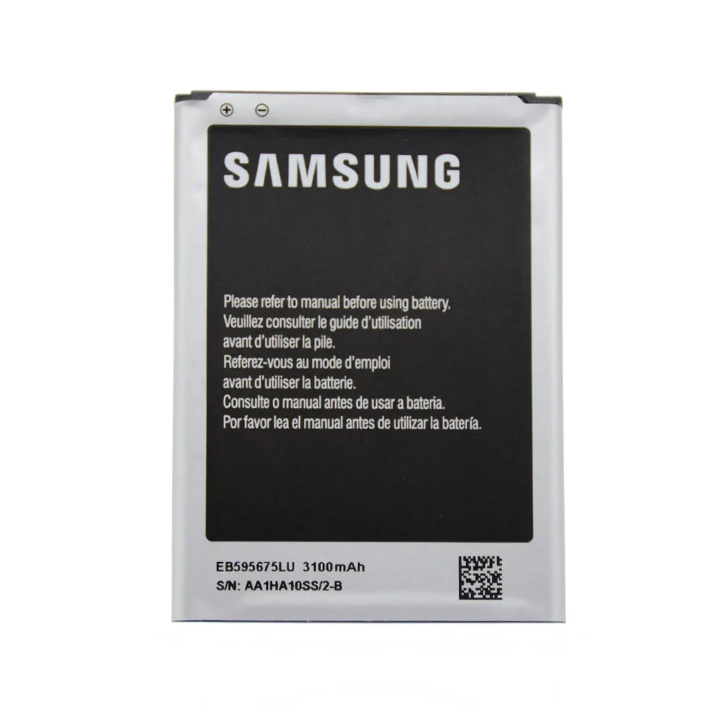 Батарея EB595675LU для samsung Galaxy Note 2 GT-N7100 N7102 N7105 T889 i605 I317M L900 R950 E250S E250L E250K 3100 мА-ч