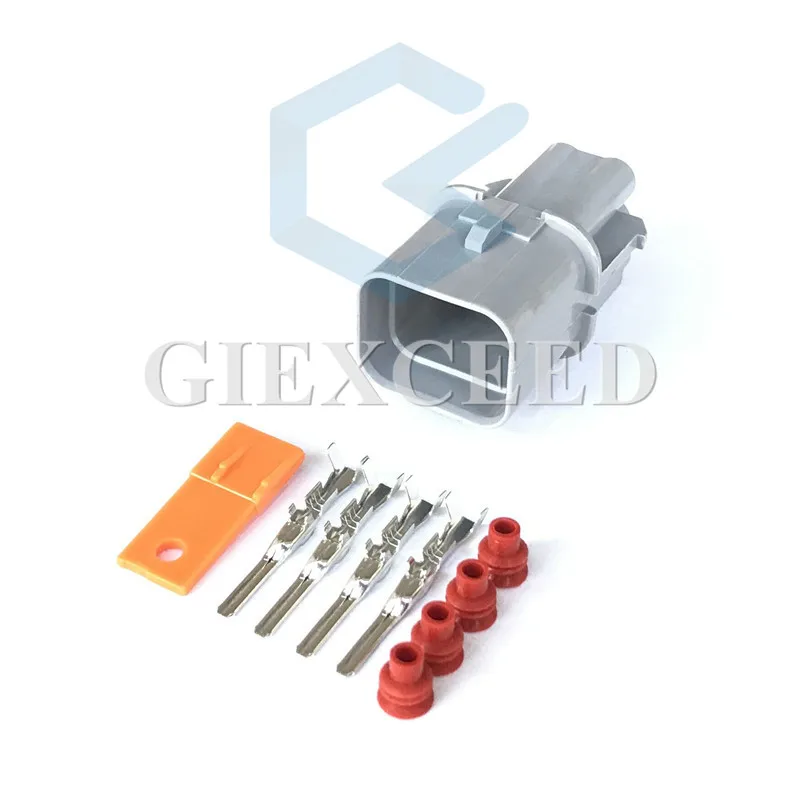 2 комплекта 4 Pin PB621-04120 мужской автомобильный разъем Водонепроницаемый проводной