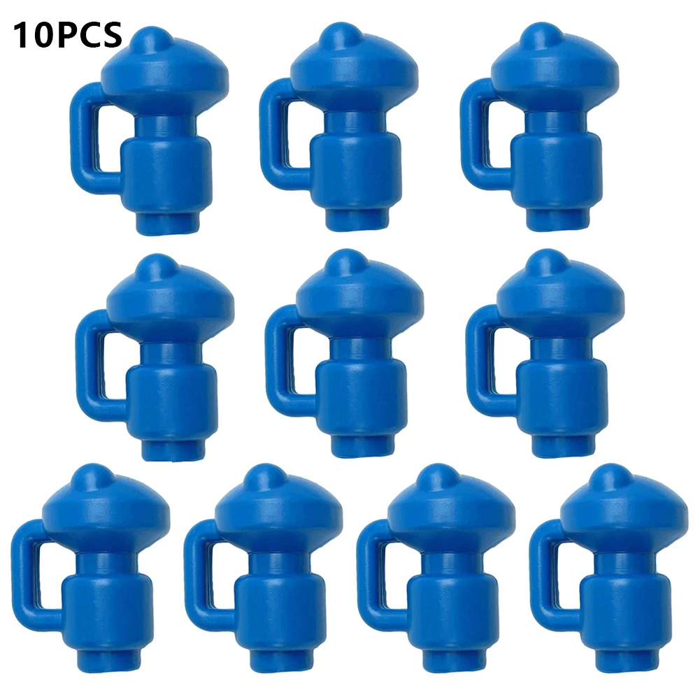 

Upper Bounce 12PCS C And G Shaped Trampoline Pole Caps Enclosure Pole Cap Top Net Hook Enclosure For Fiber Glass Or Metal Rings