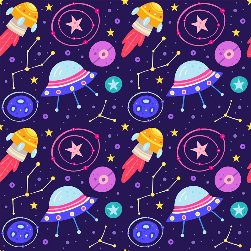 100% Фотофон с изображением космоса астронавта, тонкая фотография на заказ, простыня, наволочка, швейная одежда