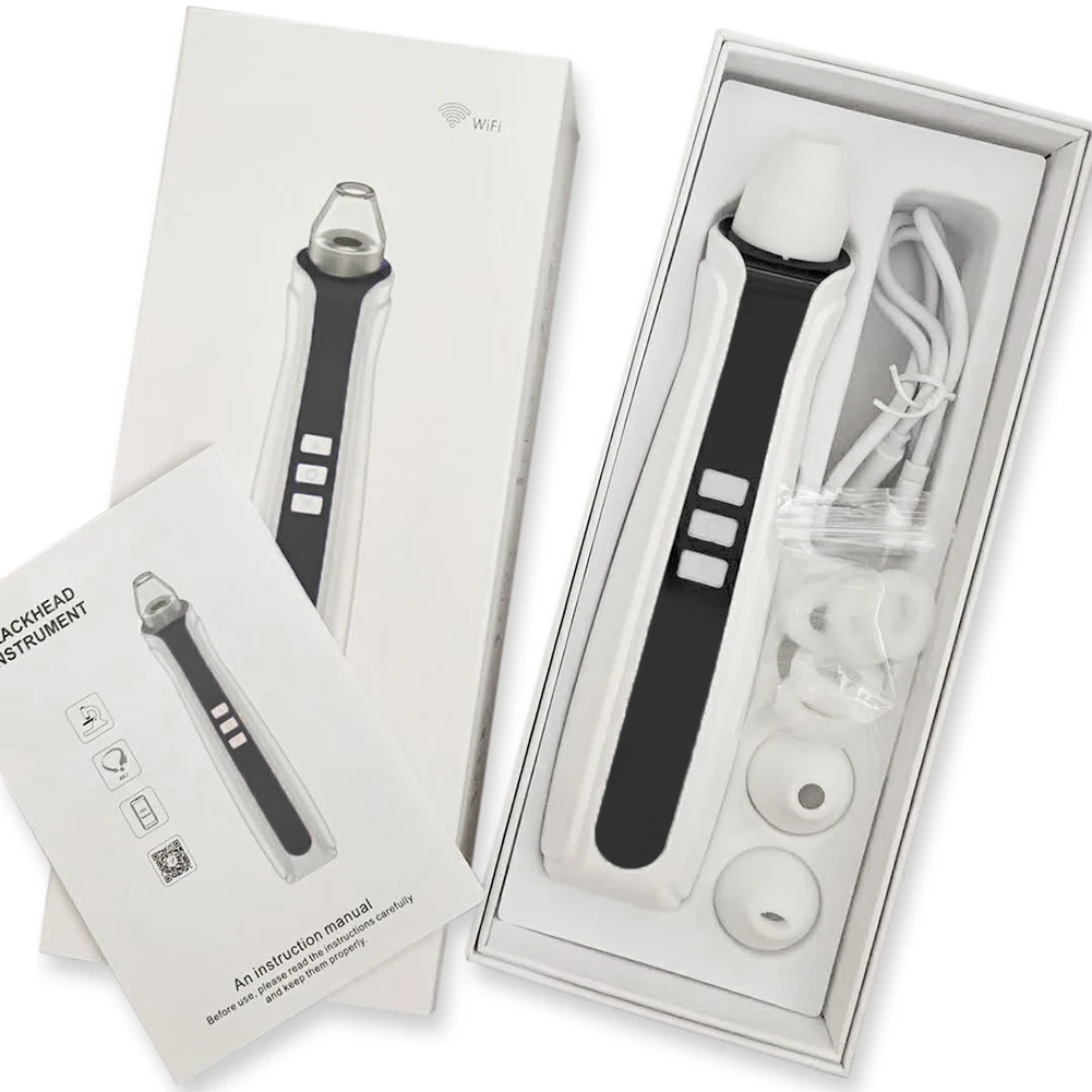 

Vacuum Blackhead Remover Extractor Facial Skin Care Beauty Pore Acne Cleaner Facial Blackhead Extractor Instrument