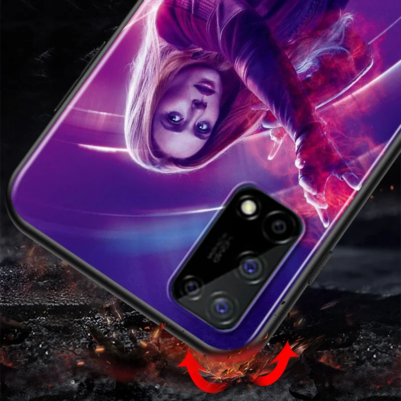 

Hot Blood Red Witch Magic For Honor V30 30S 30i 30 View 20 V20 20E 20i 20S Lite Pro Plus 5G Phone Case
