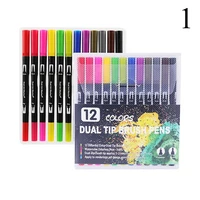 dual tip brush art markers pen 1224364872 colors watercolor pens for drawing painting calligraphy art supplies %d0%ba%d0%b0%d0%bd%d1%86%d0%b5%d0%bb%d1%8f%d1%80%d0%b8%d1%8f