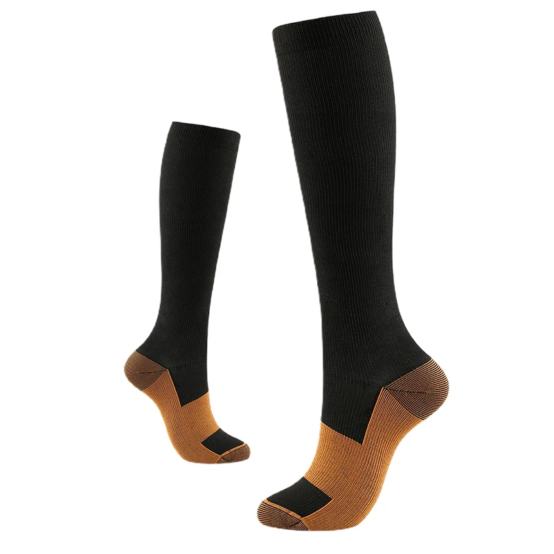 

Hot Selling Compression Socks Elastic Comfortable Stockings Breathable Quick Dry Nylon Stocks for Outdoor Sport Hiking Cycling