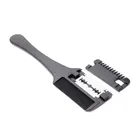 Бритва-Расческа для стрижки волос, с черной ручкой