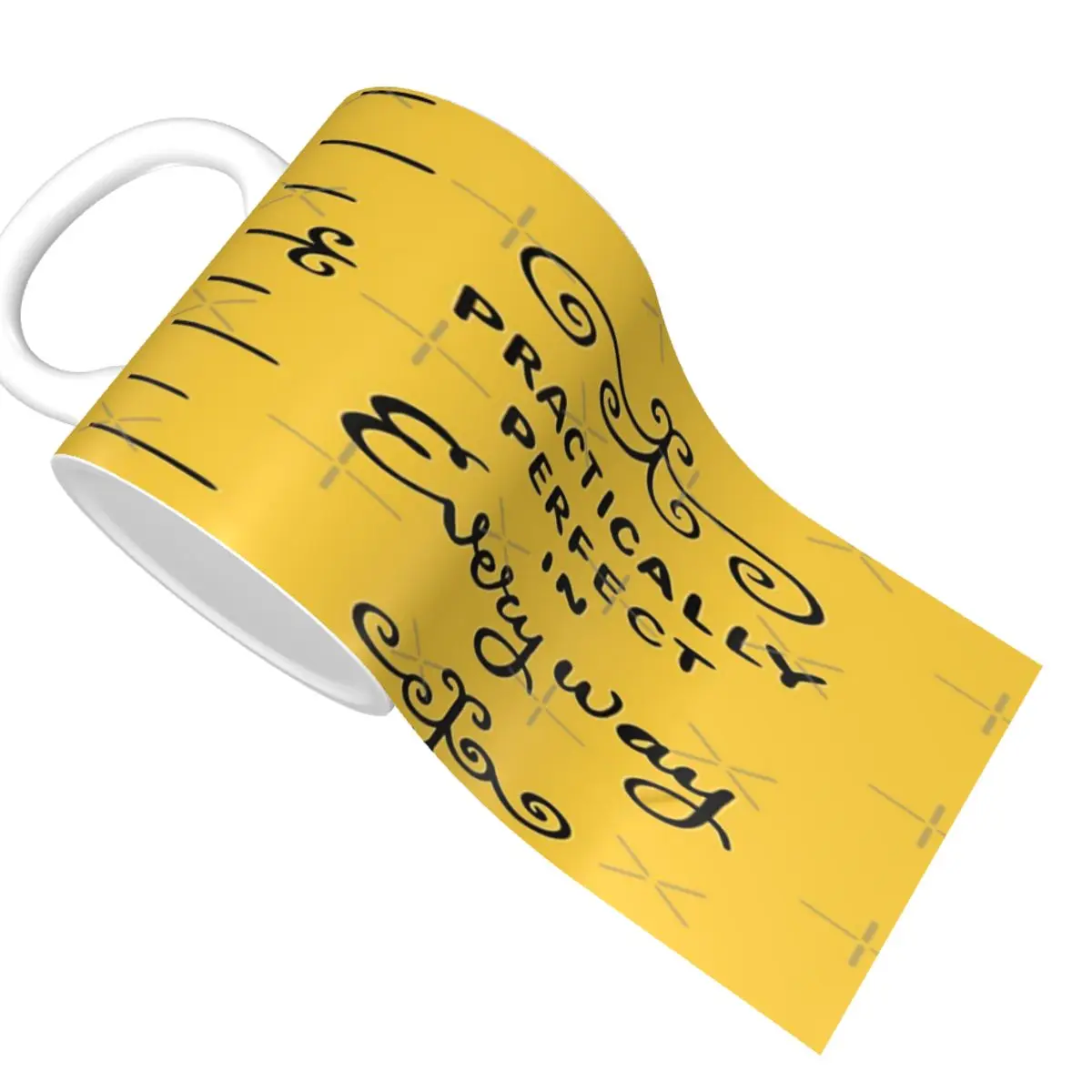 Мэри Poppins возвращает практически чашки кофейная чашка пивная кружка на заказ с