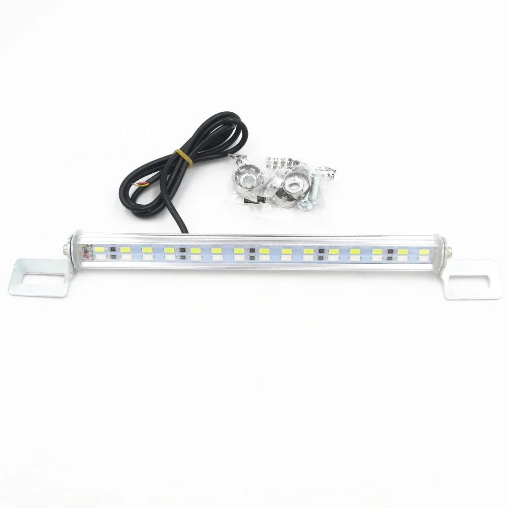 Белый/красный 30 SMD светодиодный задний фонарь стоп сигнал для номерного знака