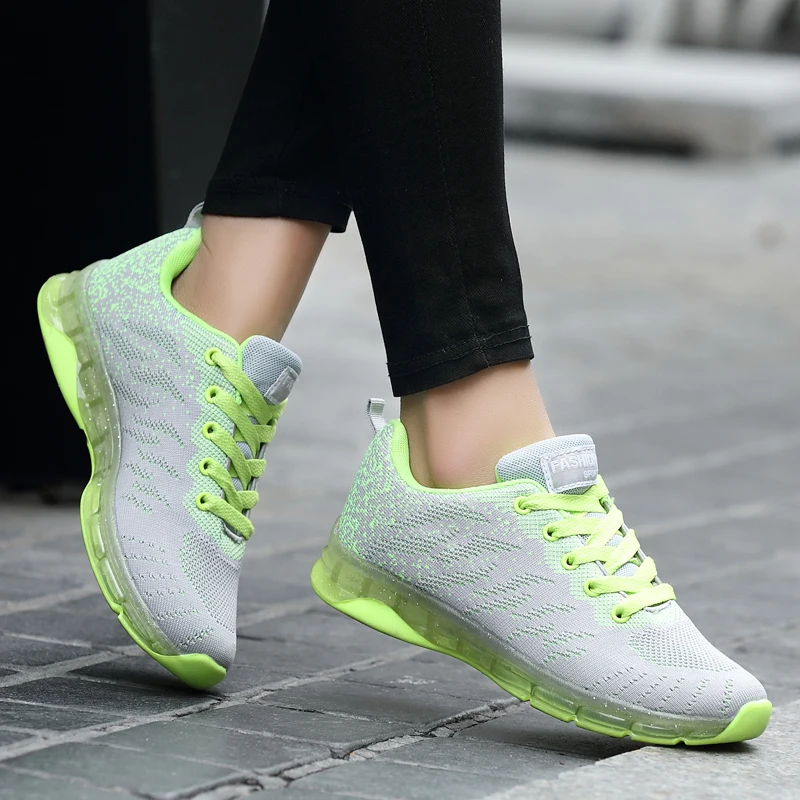 Кроссовки женская дышащая повседневная обувь zapatos de mujer moda 2019 на платформе