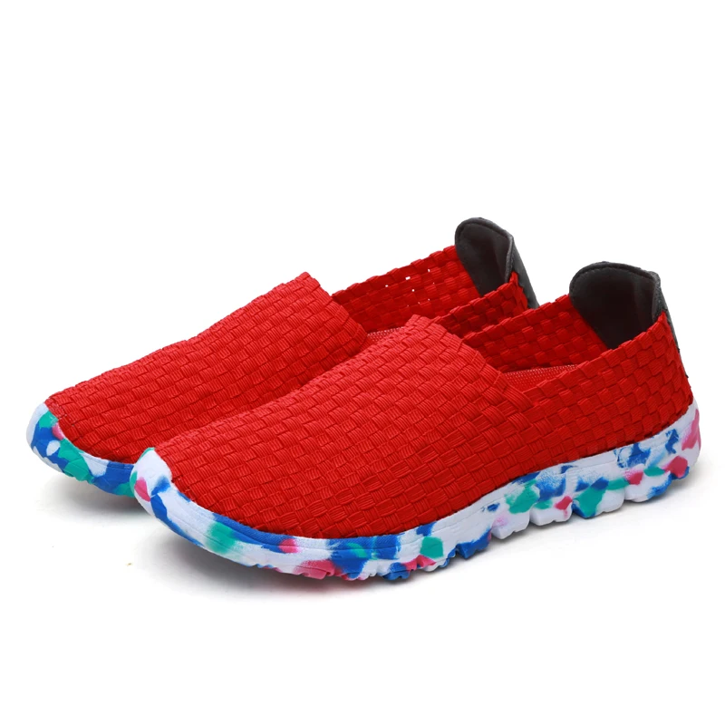 

2021 Summer Handmade Women Shoes Women Casual Shoes Best Quality Soft Breathable Flats Shoes Outdoor Women Walking Shoes