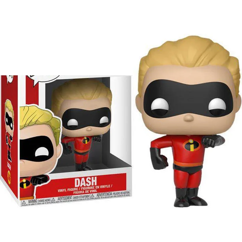 Экшн фигурка из ПВХ FUNKO THE суперсемейства 2 MR.INCREDIBLE JACK фиолетовая ELASTIGIRL DASH