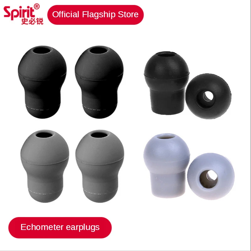 Spirit-tapones de silicona para los oídos, accesorios de estetoscopio, suaves y herméticos, de importación médica para Littmann