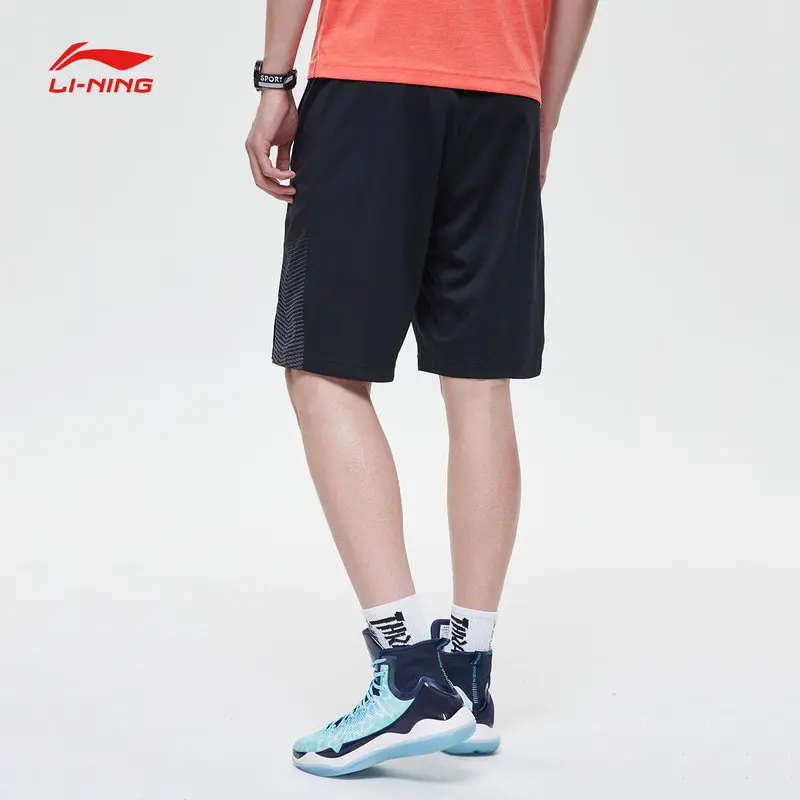 Li Ning Для мужчин баскетбол Уэйд соревнования серии нижние карманы на молнии
